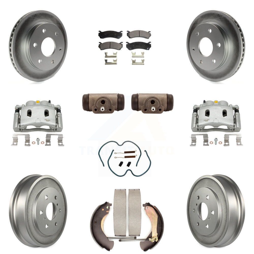 Disc Rotors and Brake Pads Kit-KCG-100376T - Kit.bestparts.ca Kit.bestparts.ca
