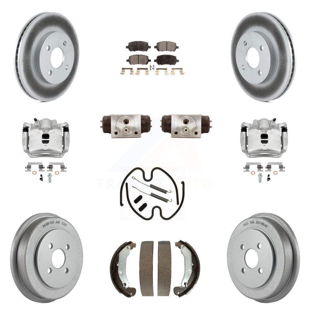 Disc Rotors and Brake Pads Kit-KCG-100378P - Kit.bestparts.ca