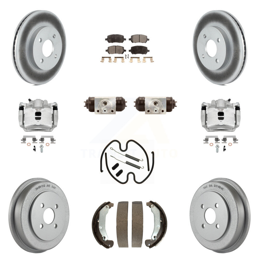 Disc Rotors and Brake Pads Kit-KCG-100382P - Kit.bestparts.ca