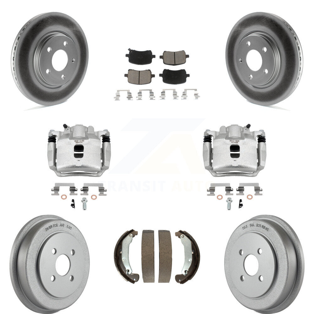 Disc Rotors and Brake Pads Kit-KCG-100396C - Kit.bestparts.ca