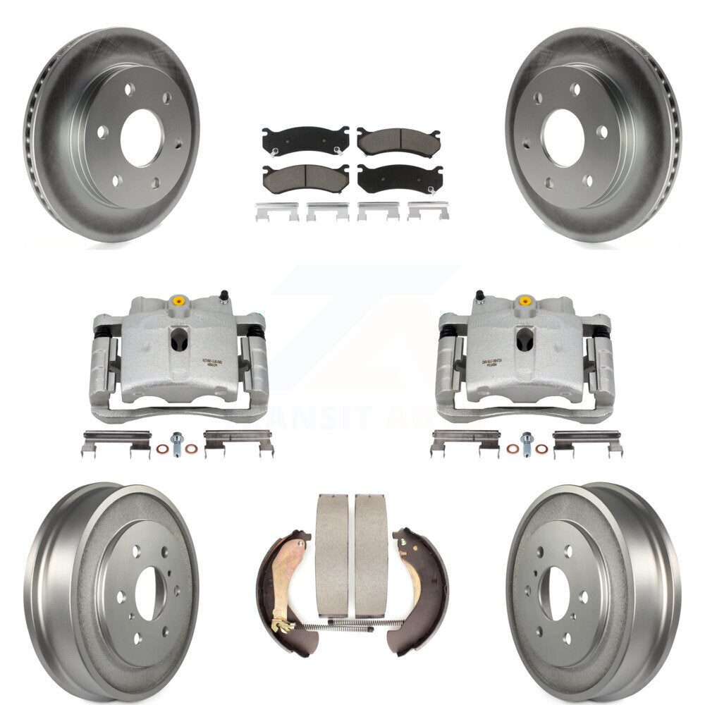Disc Rotors and Brake Pads Kit-KCG-100423C - Kit.bestparts.ca