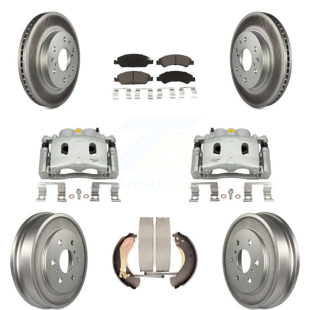 Disc Rotors and Brake Pads Kit-KCG-100424C - Kit.bestparts.ca