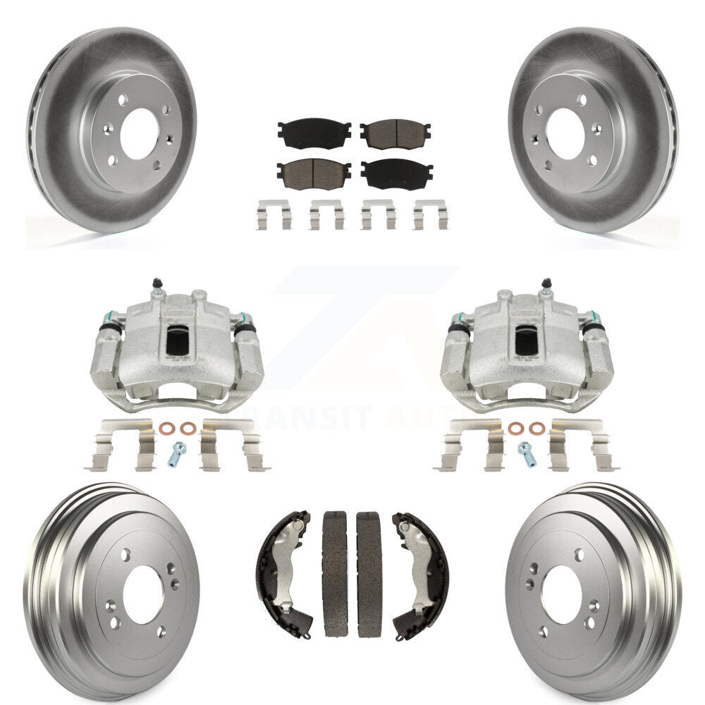 Disc Rotors and Brake Pads Kit-KCG-100428C - Kit.bestparts.ca