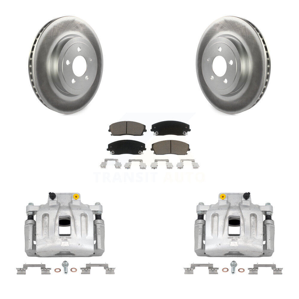 Disc Rotors and Brake Pads Kit-KCG-100444C - Kit.bestparts.ca