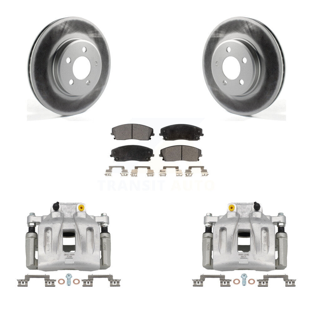 Disc Rotors and Brake Pads Kit-KCG-100450T - Kit.bestparts.ca