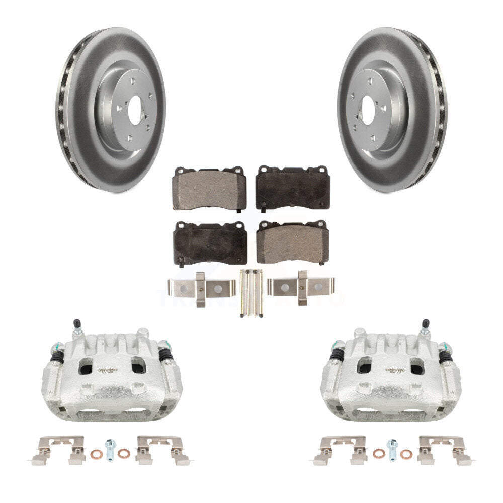 Disc Rotors and Brake Pads Kit-KCG-100483P - Kit.bestparts.ca Kit.bestparts.ca