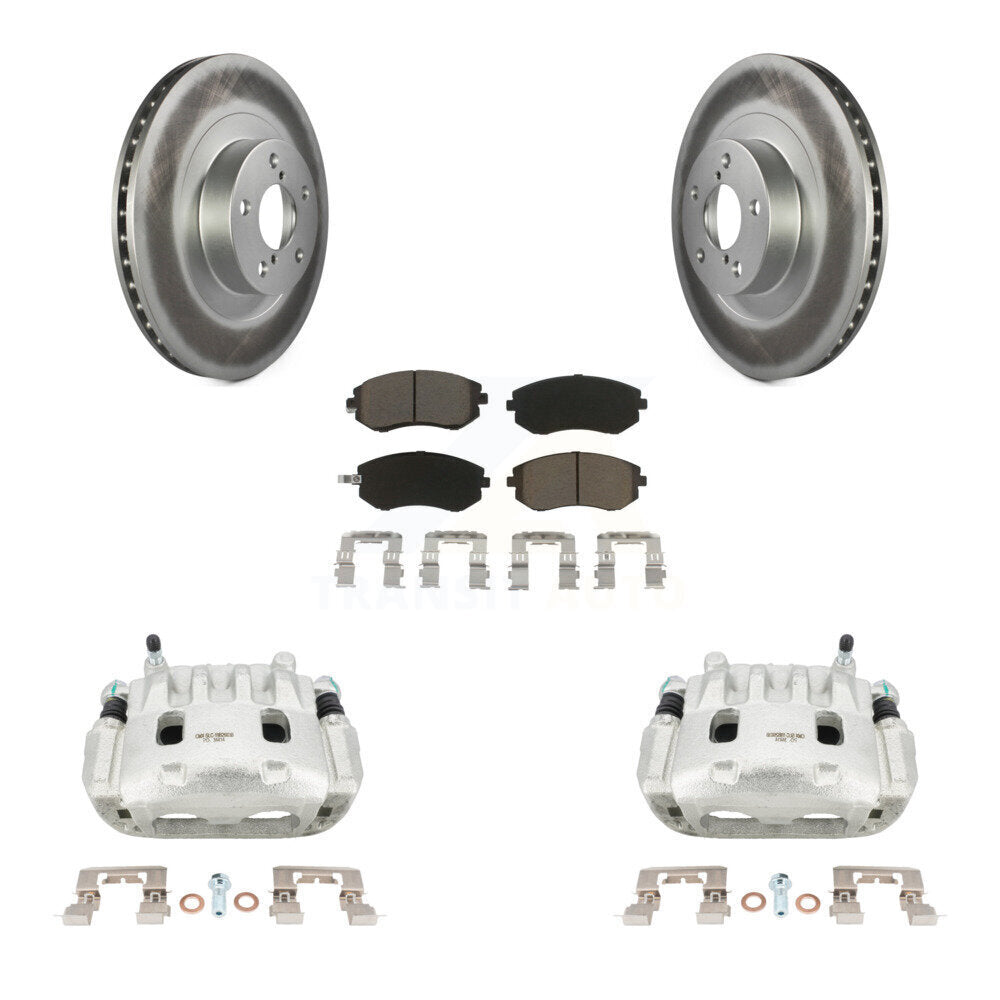 Disc Rotors and Brake Pads Kit-KCG-100488C - Kit.bestparts.ca