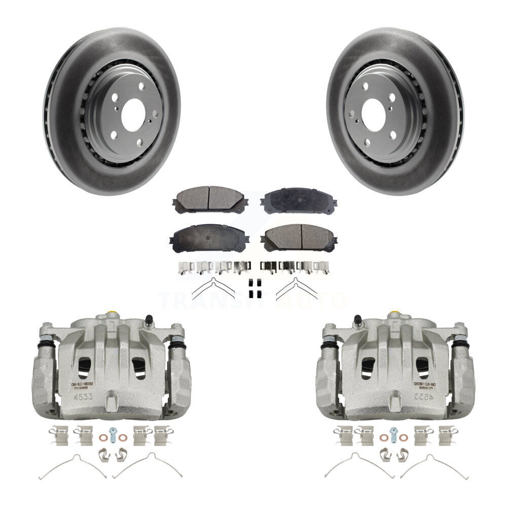 Disc Rotors and Brake Pads Kit-KCG-100499P - Kit.bestparts.ca