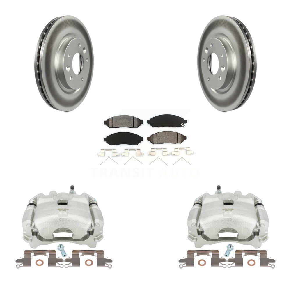 Disc Rotors and Brake Pads Kit-KCG-100537S - Kit.bestparts.ca