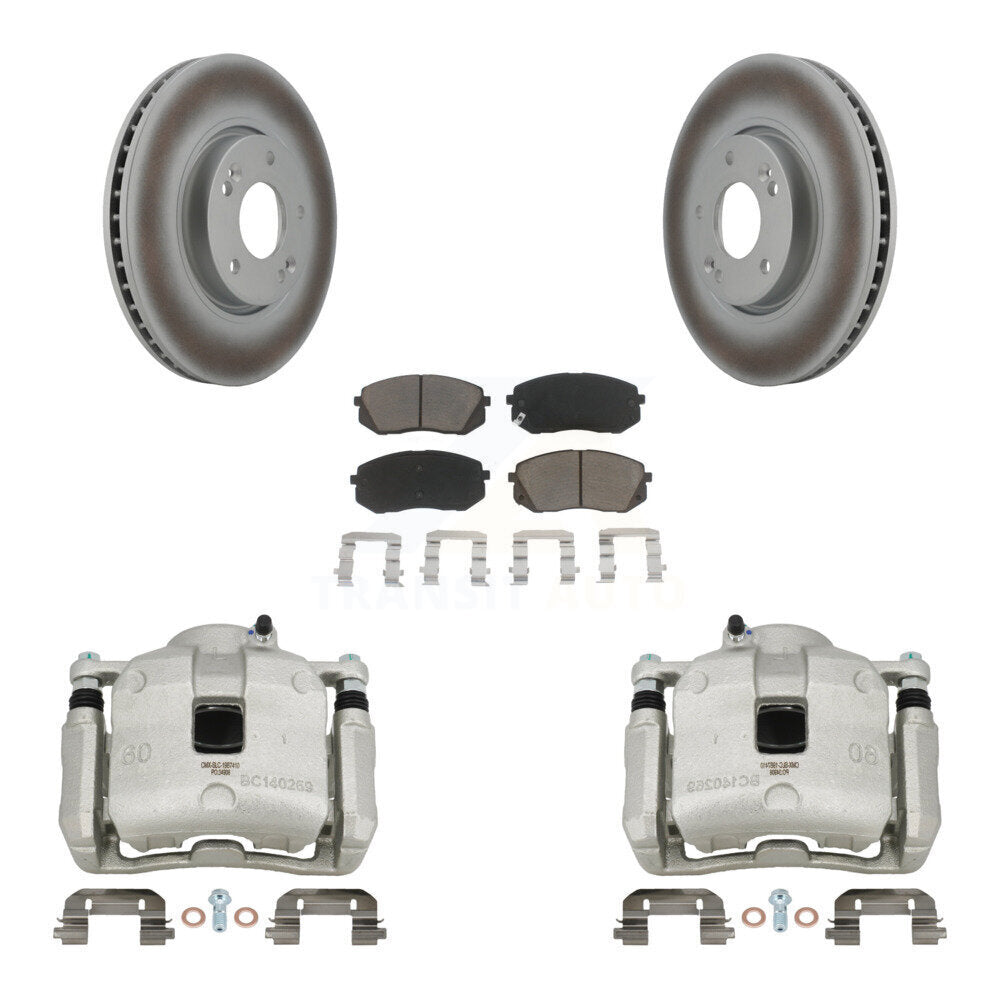 Disc Rotors and Brake Pads Kit-KCG-100555C - Kit.bestparts.ca