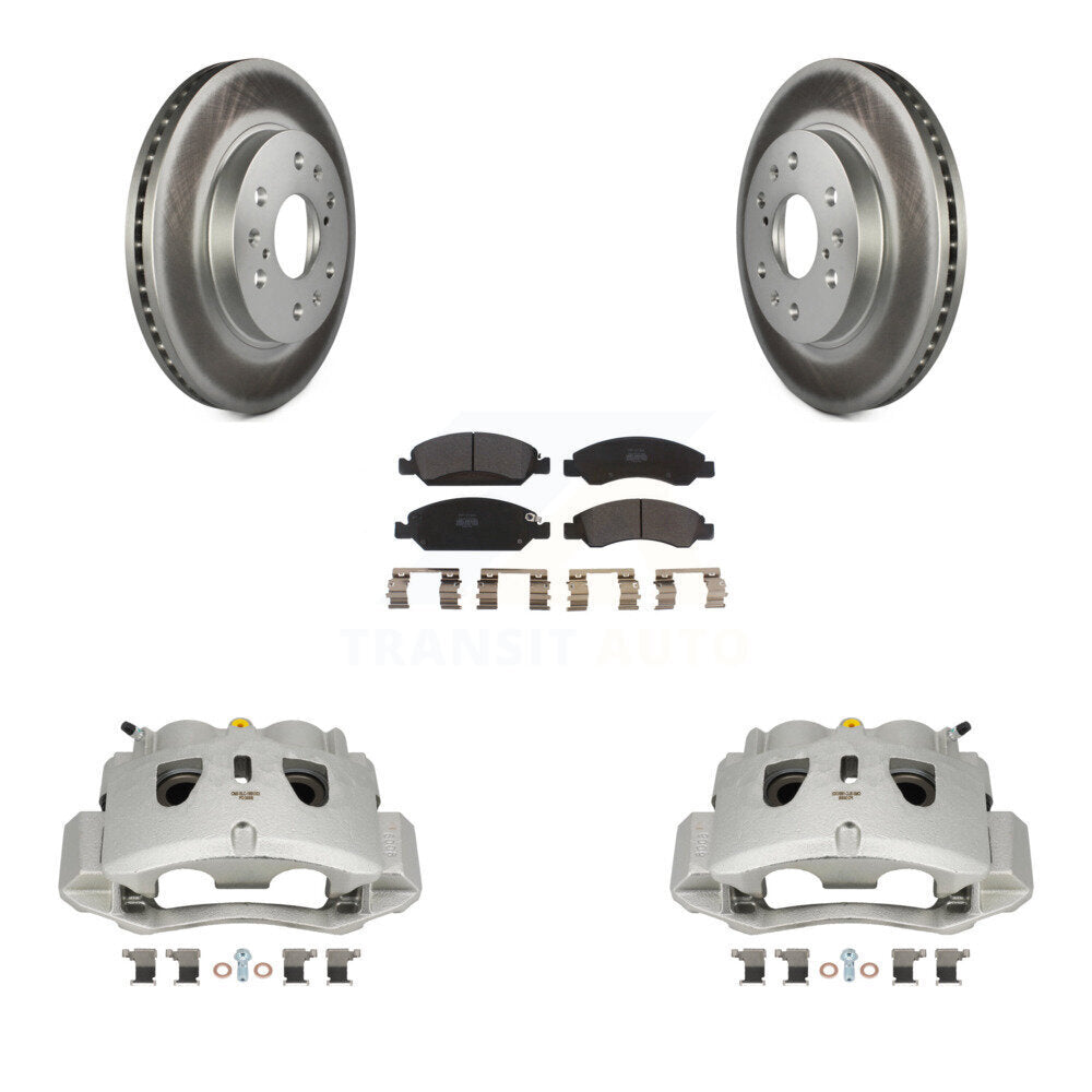 Disc Rotors and Brake Pads Kit-KCG-100558P - Kit.bestparts.ca