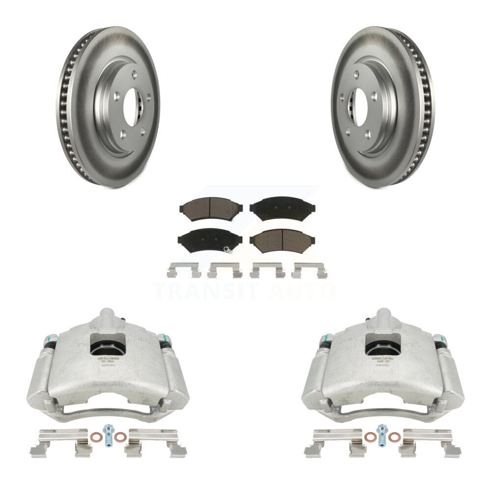 Disc Rotors and Brake Pads Kit-KCG-100564C - Kit.bestparts.ca