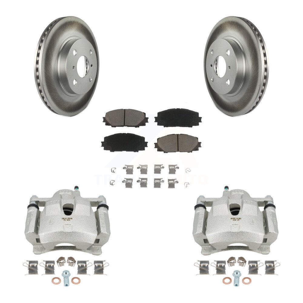 Disc Rotors and Brake Pads Kit-KCG-100576C - Kit.bestparts.ca