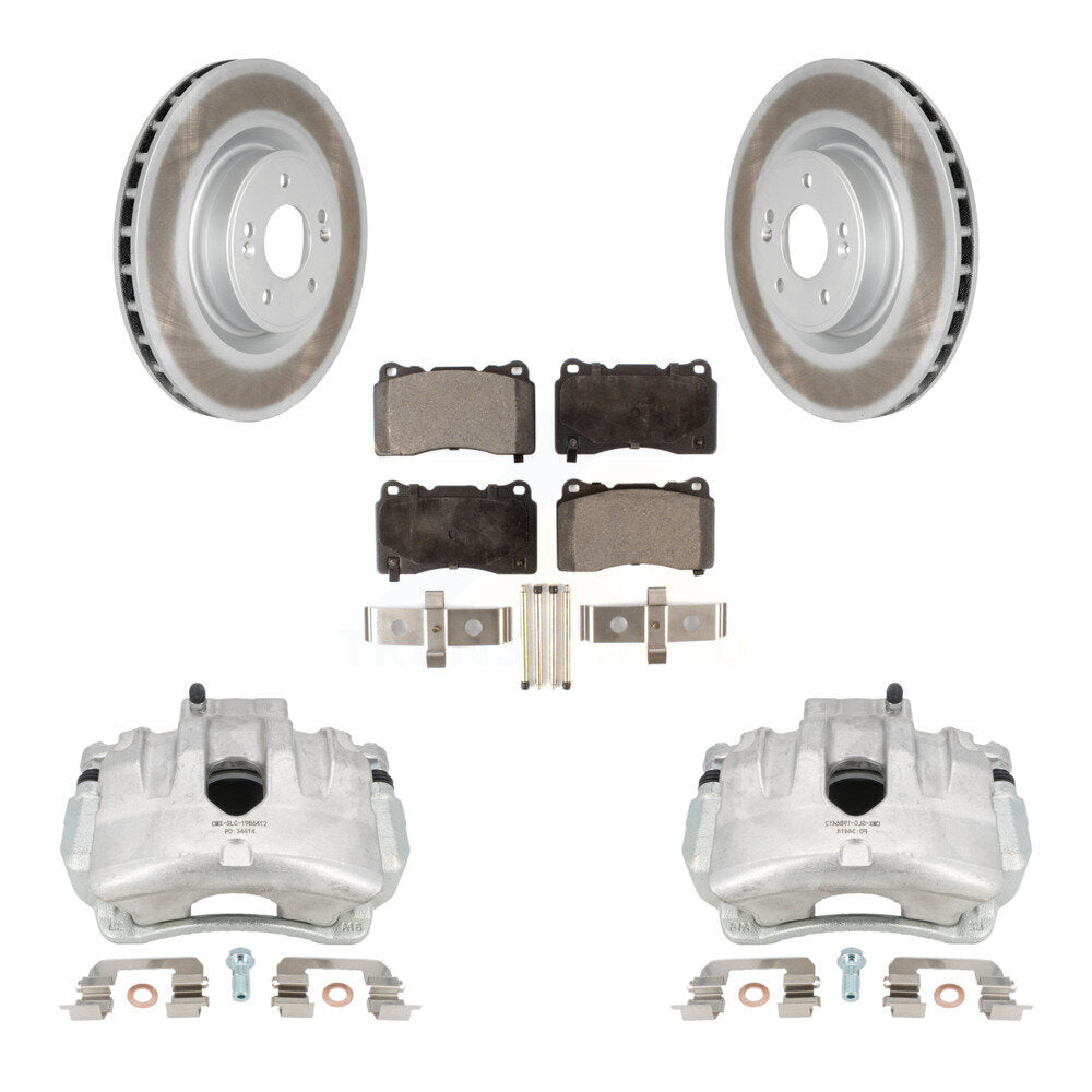 Disc Rotors and Brake Pads Kit-KCG-100576P - Kit.bestparts.ca Kit.bestparts.ca