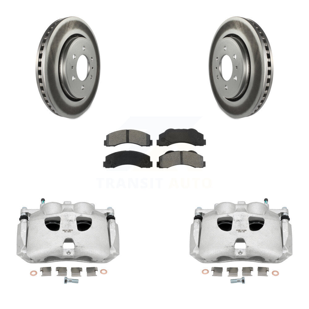 Disc Rotors and Brake Pads Kit-KCG-100578S - Kit.bestparts.ca