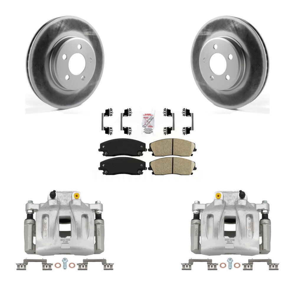 Disc Rotors and Brake Pads Kit-KCG-100585N - Kit.bestparts.ca