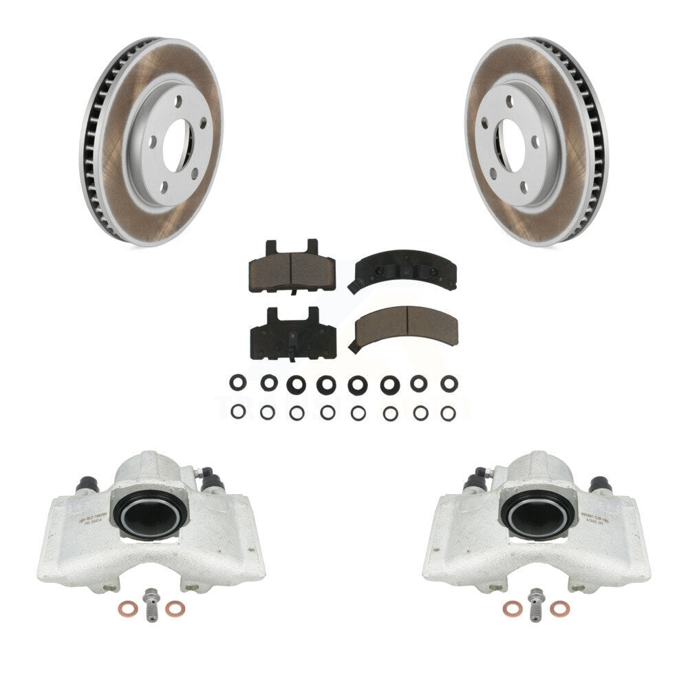 Disc Rotors and Brake Pads Kit-KCG-100621C - Kit.bestparts.ca