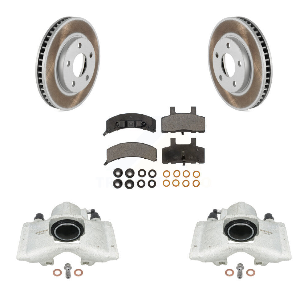 Disc Rotors and Brake Pads Kit-KCG-100632T - Kit.bestparts.ca Kit.bestparts.ca