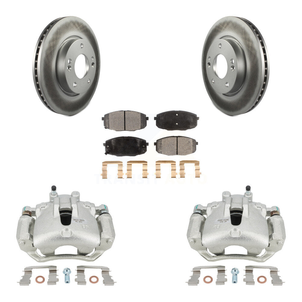 Disc Rotors and Brake Pads Kit-KCG-100660P - Kit.bestparts.ca Kit.bestparts.ca