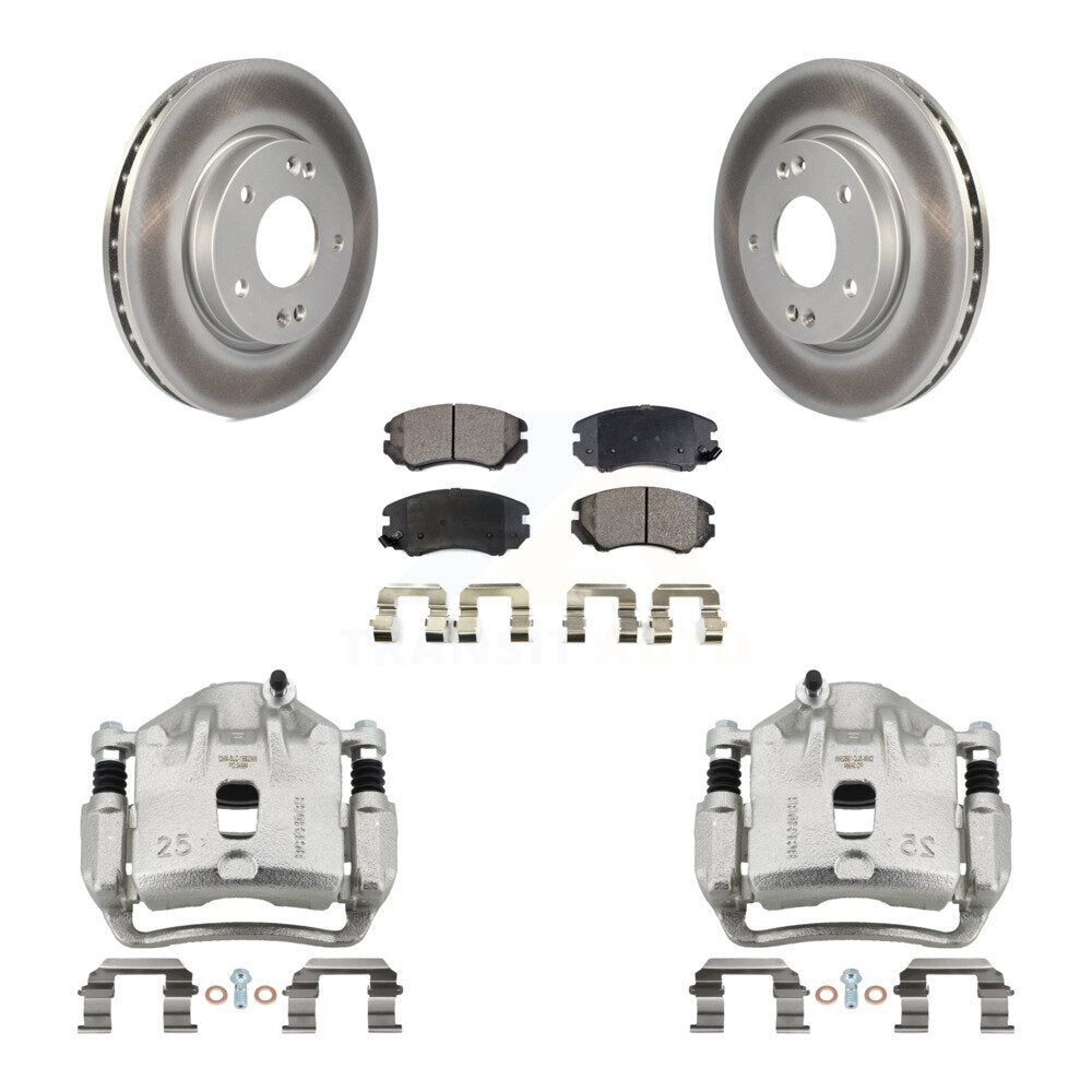 Disc Rotors and Brake Pads Kit-KCG-100670T - Kit.bestparts.ca Kit.bestparts.ca