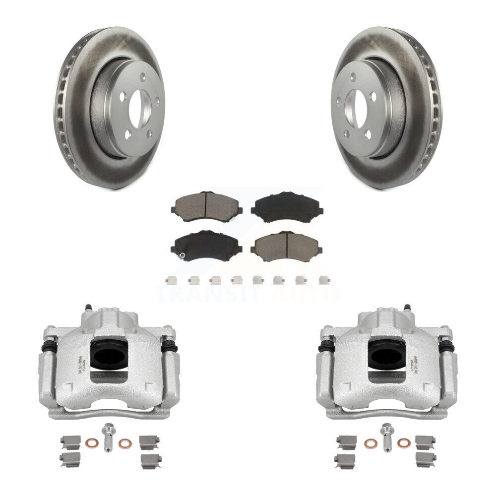 Disc Rotors and Brake Pads Kit-KCG-100680C - Kit.bestparts.ca