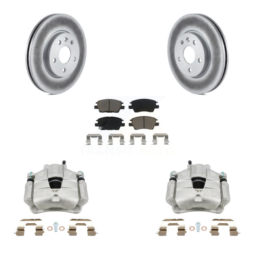 Disc Rotors and Brake Pads Kit-KCG-100687C - Kit.bestparts.ca Kit.bestparts.ca