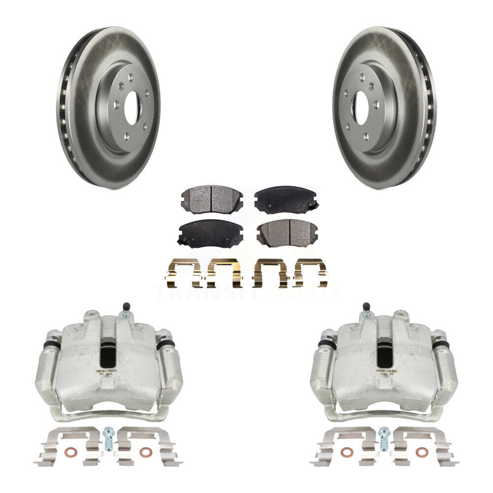 Disc Rotors and Brake Pads Kit-KCG-100692T - Kit.bestparts.ca