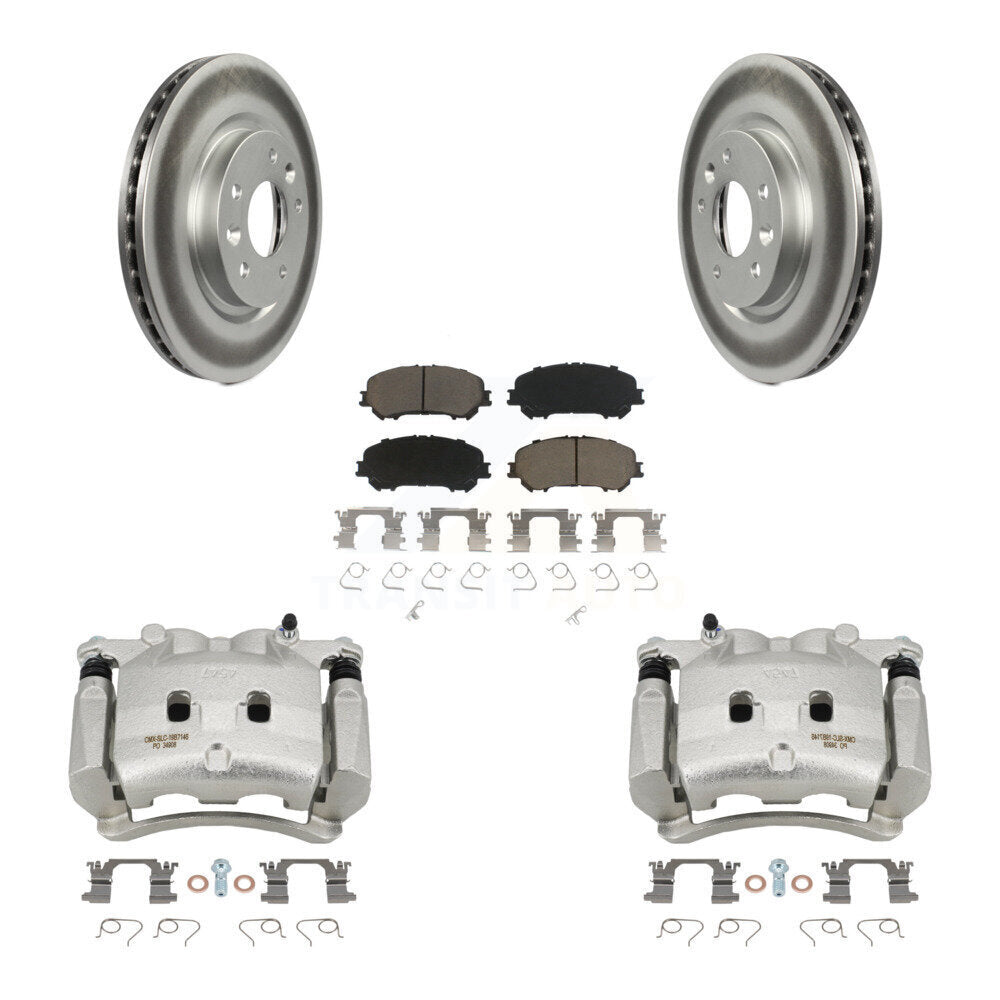 Disc Rotors and Brake Pads Kit-KCG-100722C - Kit.bestparts.ca Kit.bestparts.ca