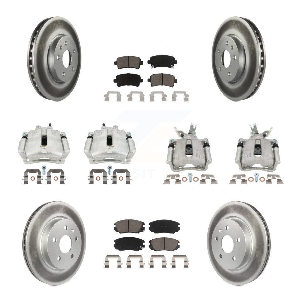 Disc Rotors and Brake Pads Kit-KCG-100791C - Kit.bestparts.ca
