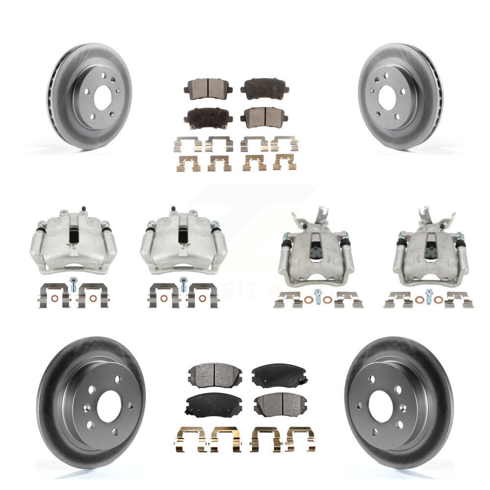 Disc Rotors and Brake Pads Kit-KCG-100801T - Kit.bestparts.ca Kit.bestparts.ca