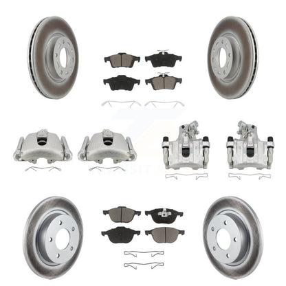 Disc Rotors and Brake Pads Kit-KCG-100824C - Kit.bestparts.ca