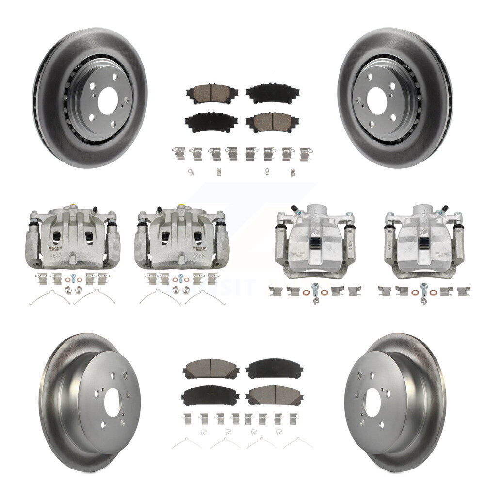 Disc Rotors and Brake Pads Kit-KCG-100826C - Kit.bestparts.ca
