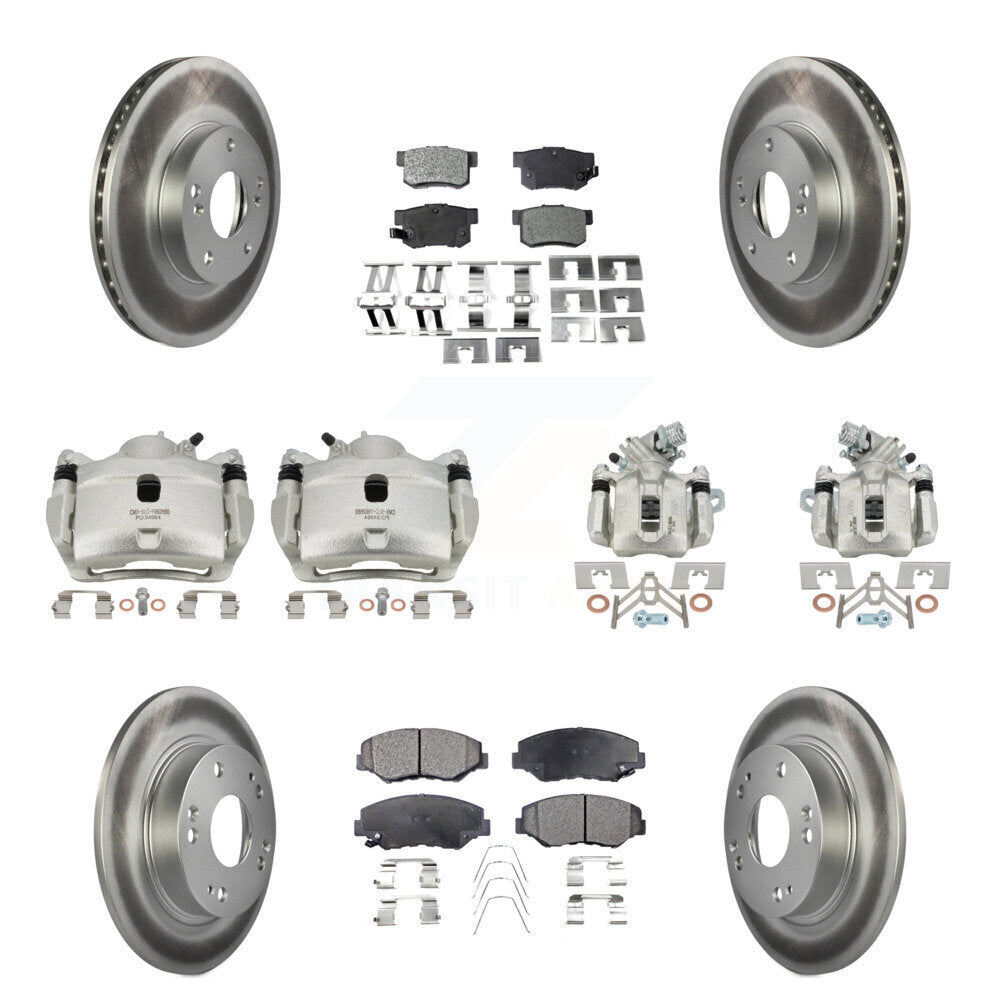 Disc Rotors and Brake Pads Kit-KCG-100833P - Kit.bestparts.ca