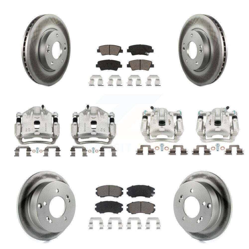 Disc Rotors and Brake Pads Kit-KCG-100835C - Kit.bestparts.ca Kit.bestparts.ca