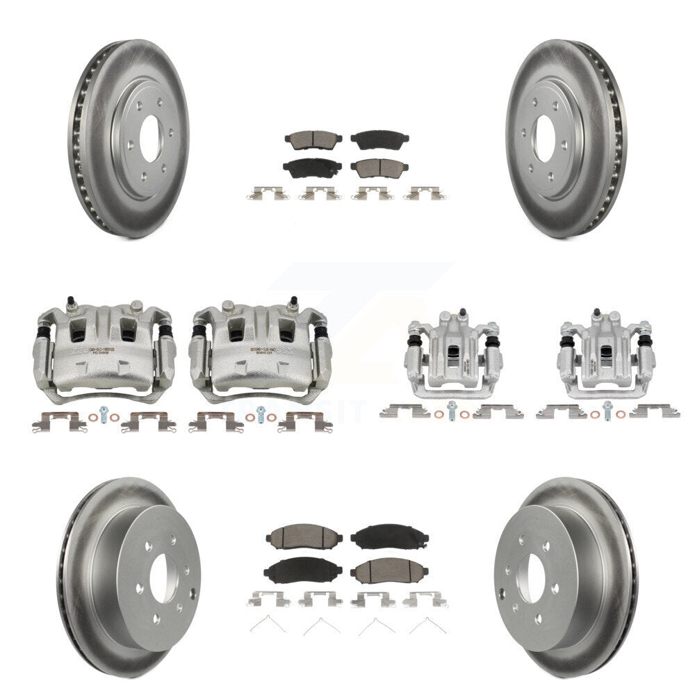 Disc Rotors and Brake Pads Kit-KCG-100841C - Kit.bestparts.ca Kit.bestparts.ca