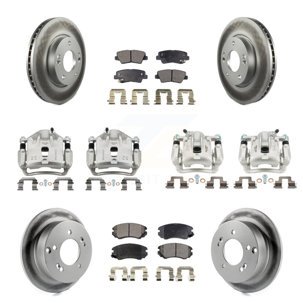 Disc Rotors and Brake Pads Kit-KCG-100848T - Kit.bestparts.ca