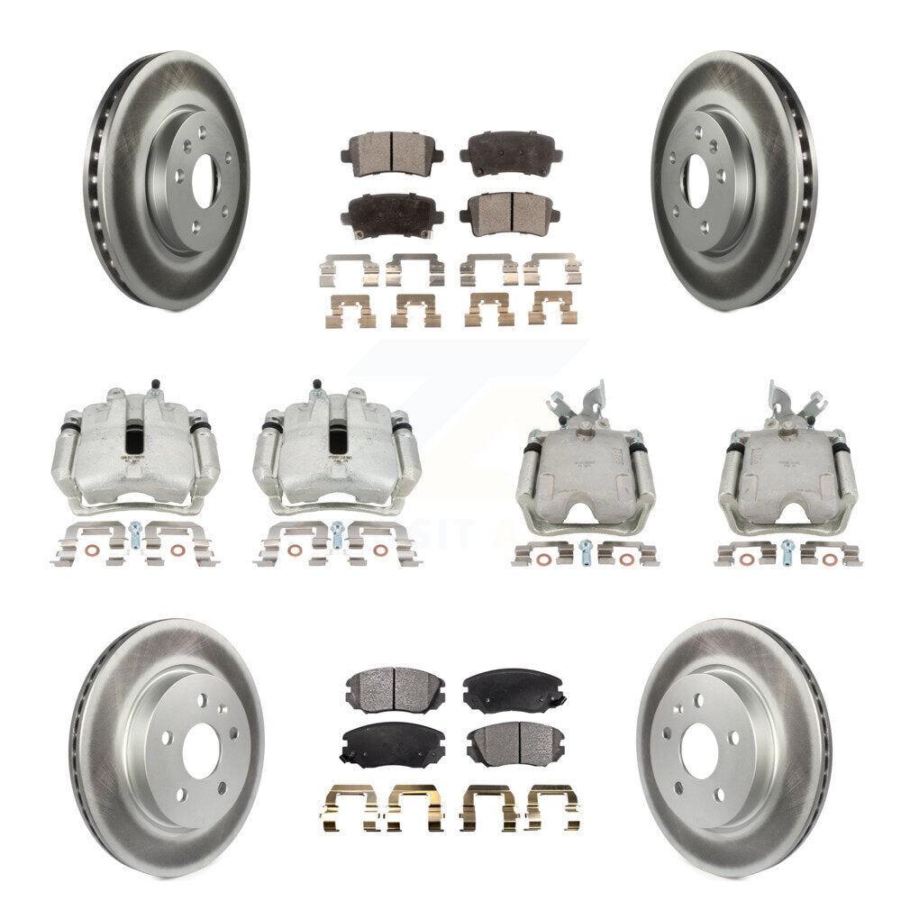 Disc Rotors and Brake Pads Kit-KCG-100869P - Kit.bestparts.ca Kit.bestparts.ca