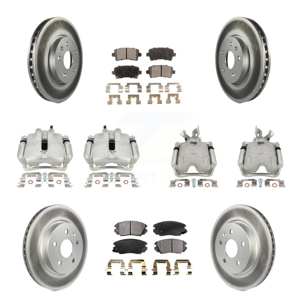 Disc Rotors and Brake Pads Kit-KCG-100875T - Kit.bestparts.ca