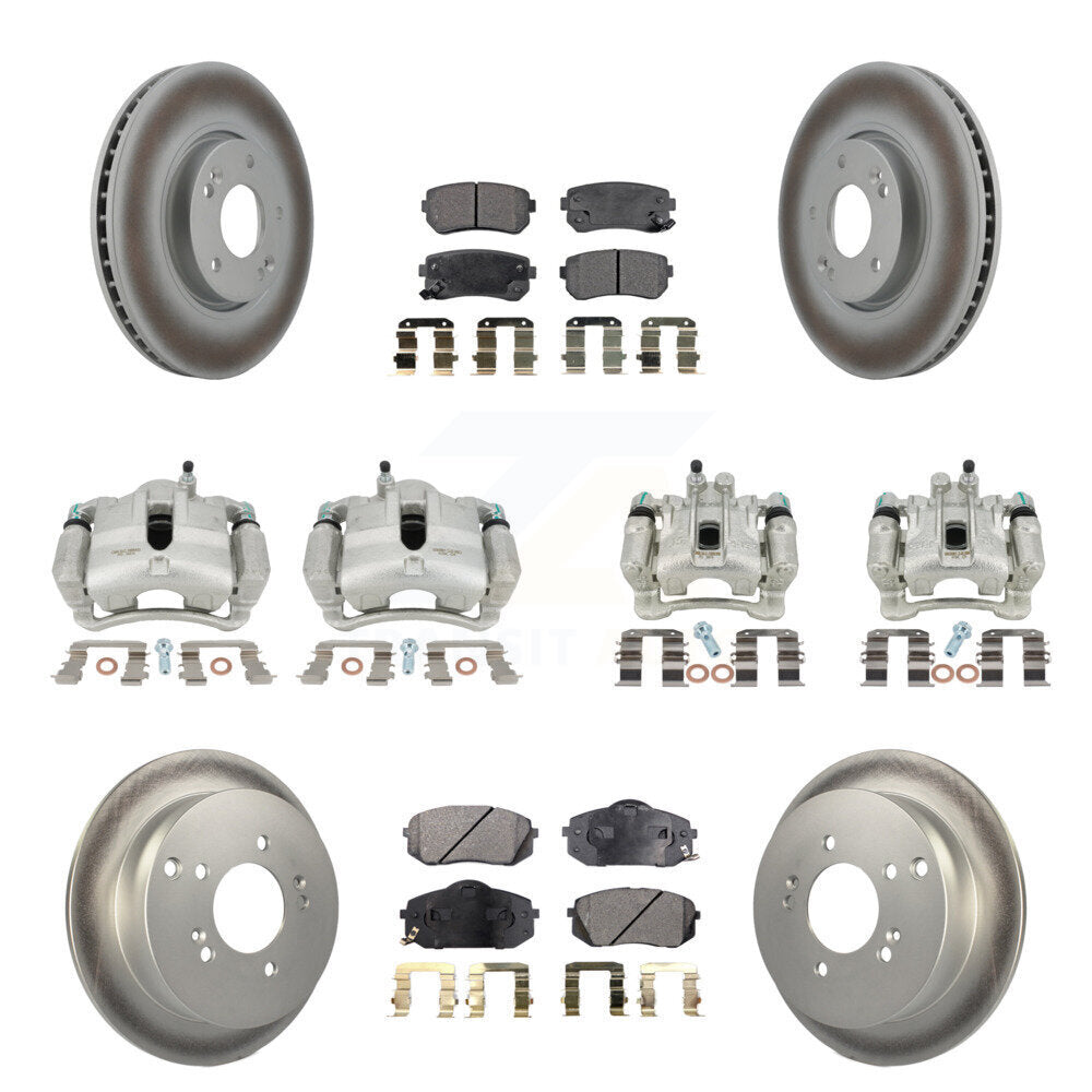 Disc Rotors and Brake Pads Kit-KCG-100877T - Kit.bestparts.ca