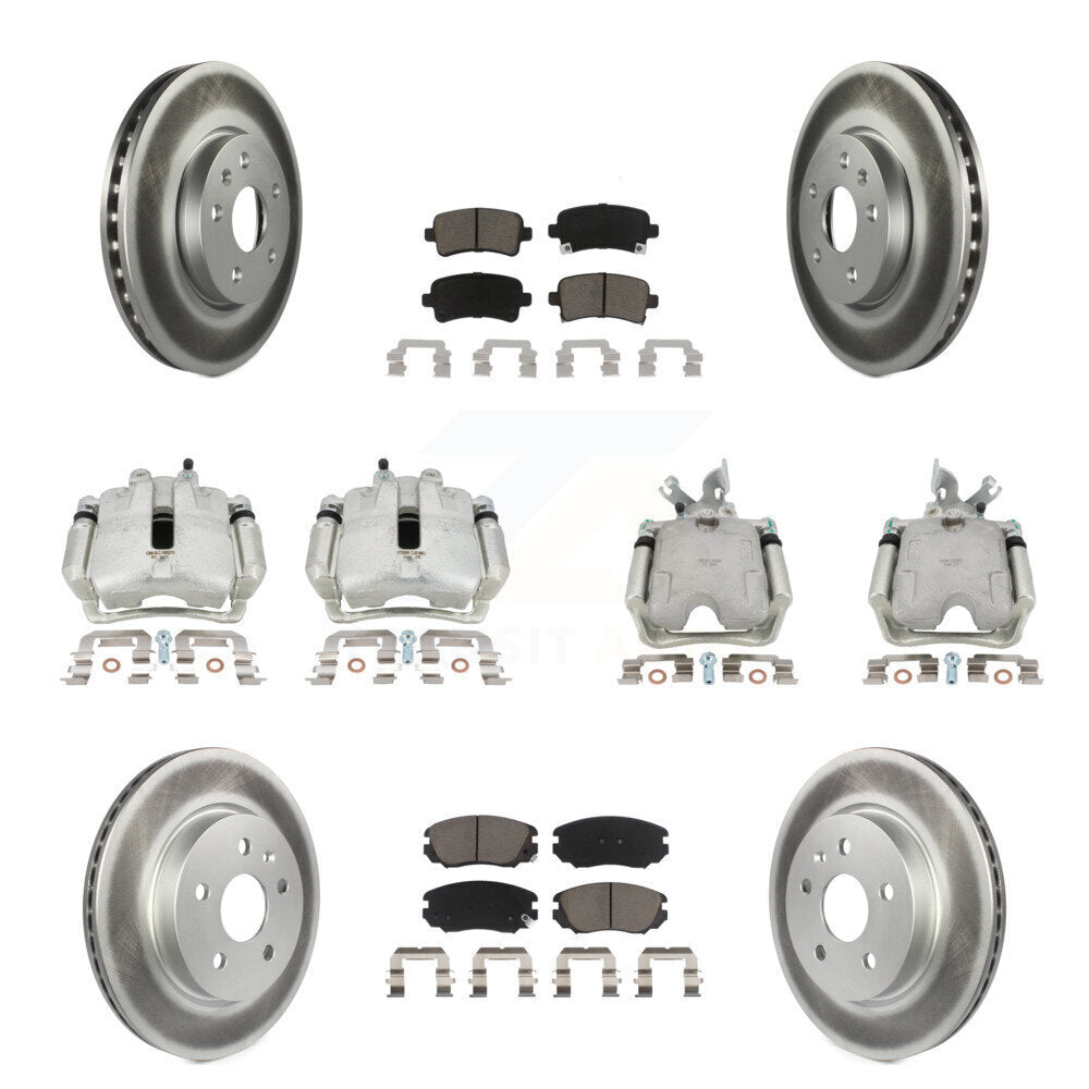 Disc Rotors and Brake Pads Kit-KCG-100886C - Kit.bestparts.ca