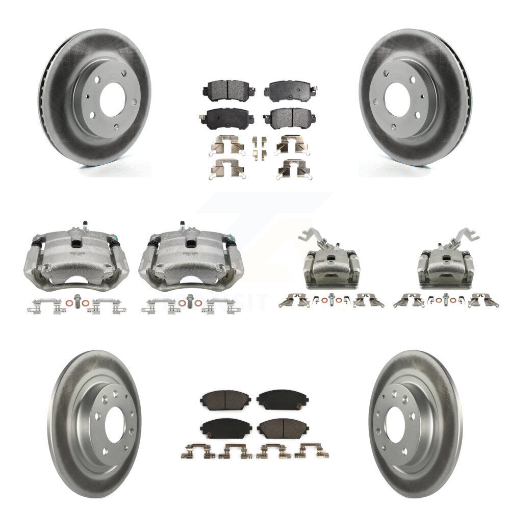 Disc Rotors and Brake Pads Kit-KCG-100922T Kit.bestparts.ca