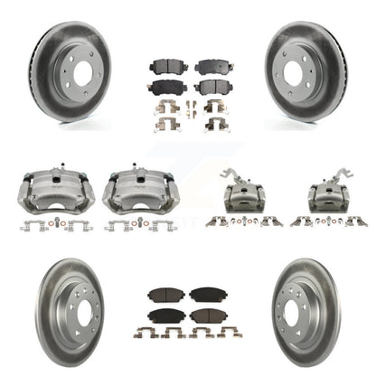 Disc Rotors and Brake Pads Kit-KCG-100922T