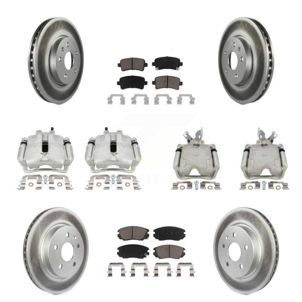 Disc Rotors and Brake Pads Kit-KCG-100940C - Kit.bestparts.ca