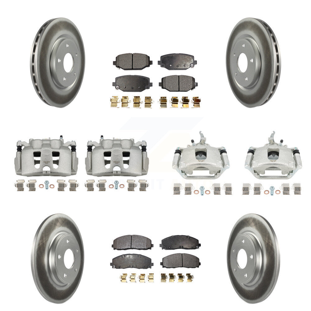 Disc Rotors and Brake Pads Kit-KCG-100952T - Kit.bestparts.ca Kit.bestparts.ca