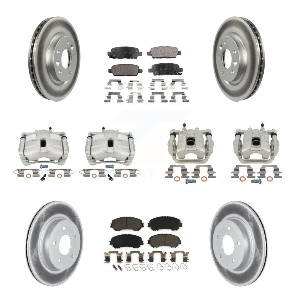 Disc Rotors and Brake Pads Kit-KCG-100961T - Kit.bestparts.ca