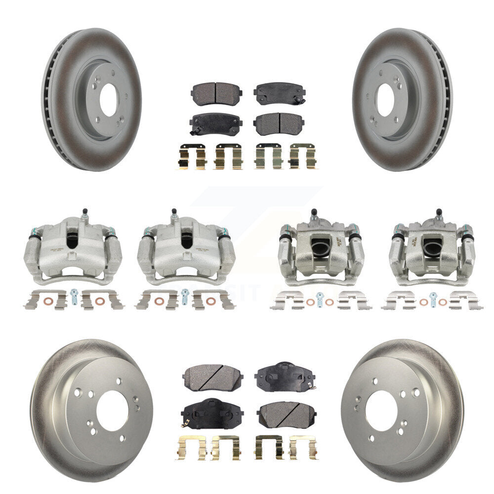 Disc Rotors and Brake Pads Kit-KCG-100972P - Kit.bestparts.ca