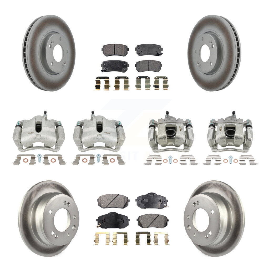 Disc Rotors and Brake Pads Kit-KCG-100976P - Kit.bestparts.ca