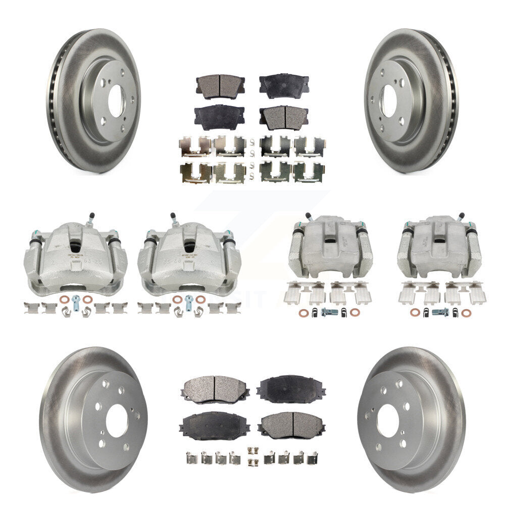 Disc Rotors and Brake Pads Kit-KCG-100980T - Kit.bestparts.ca