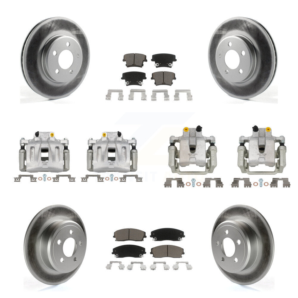 Disc Rotors and Brake Pads Kit-KCG-100986C - Kit.bestparts.ca Kit.bestparts.ca