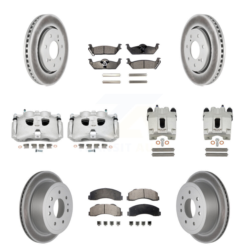 Disc Rotors and Brake Pads Kit-KCG-100986P - Kit.bestparts.ca